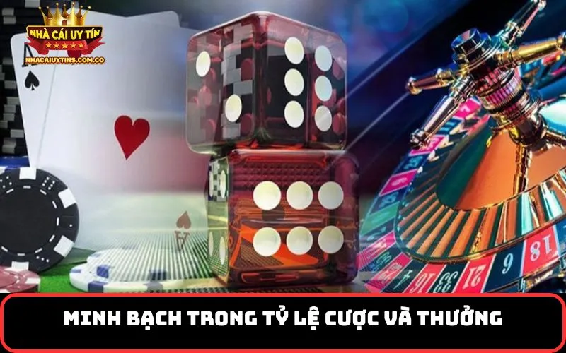 Minh bạch trong tỷ lệ cược và thưởng